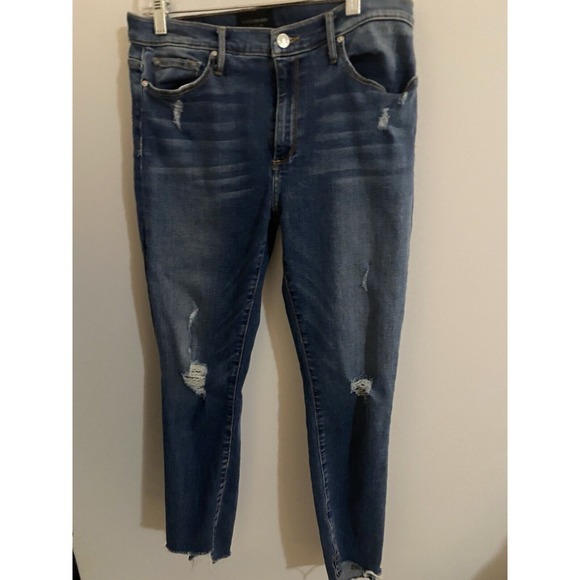 Black Orchid Los Angeles Jeans Miranda Off Step Distressed Size 30 retails $195 - Picture 6 of 17